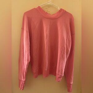 Offline by aerie pink sweatshirt M EUC